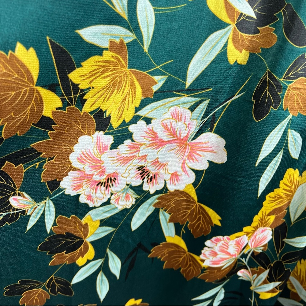 Baltic Born Dark Green Floral Maxi Dress - Picture 8 of 15